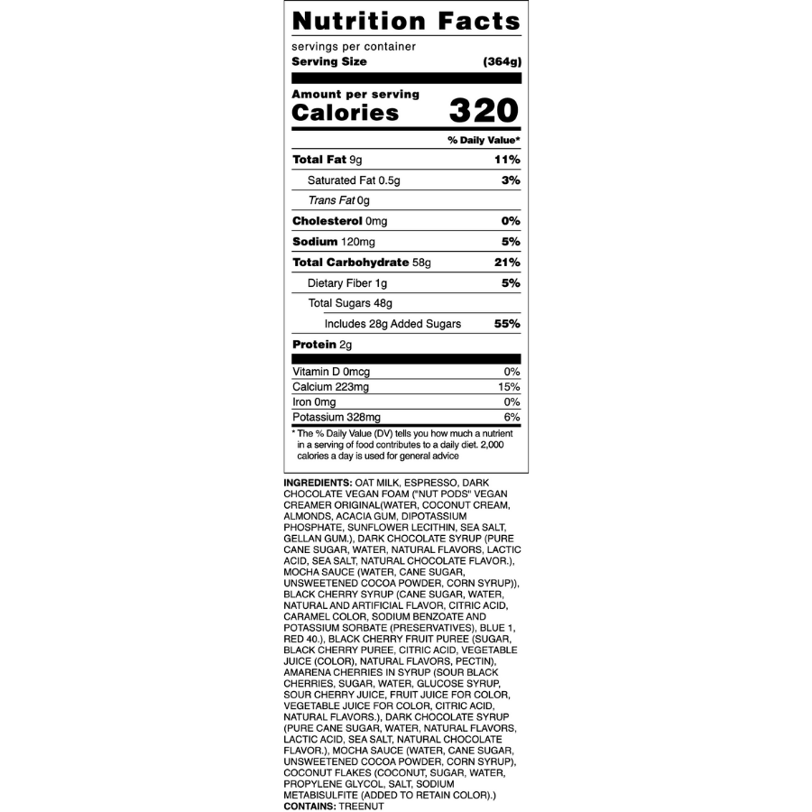 Iced Black Forest Latte