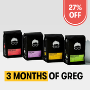 3 Month Coffee Subscription ($130 Value) - Gregorys
