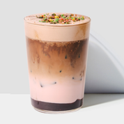 Iced Rainbow Cookie Latte