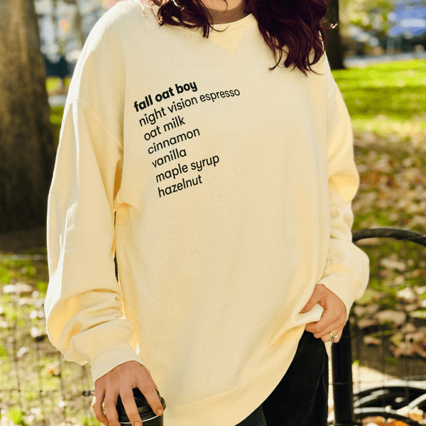 Fall Oat Boy Crewneck – Gregorys Coffee