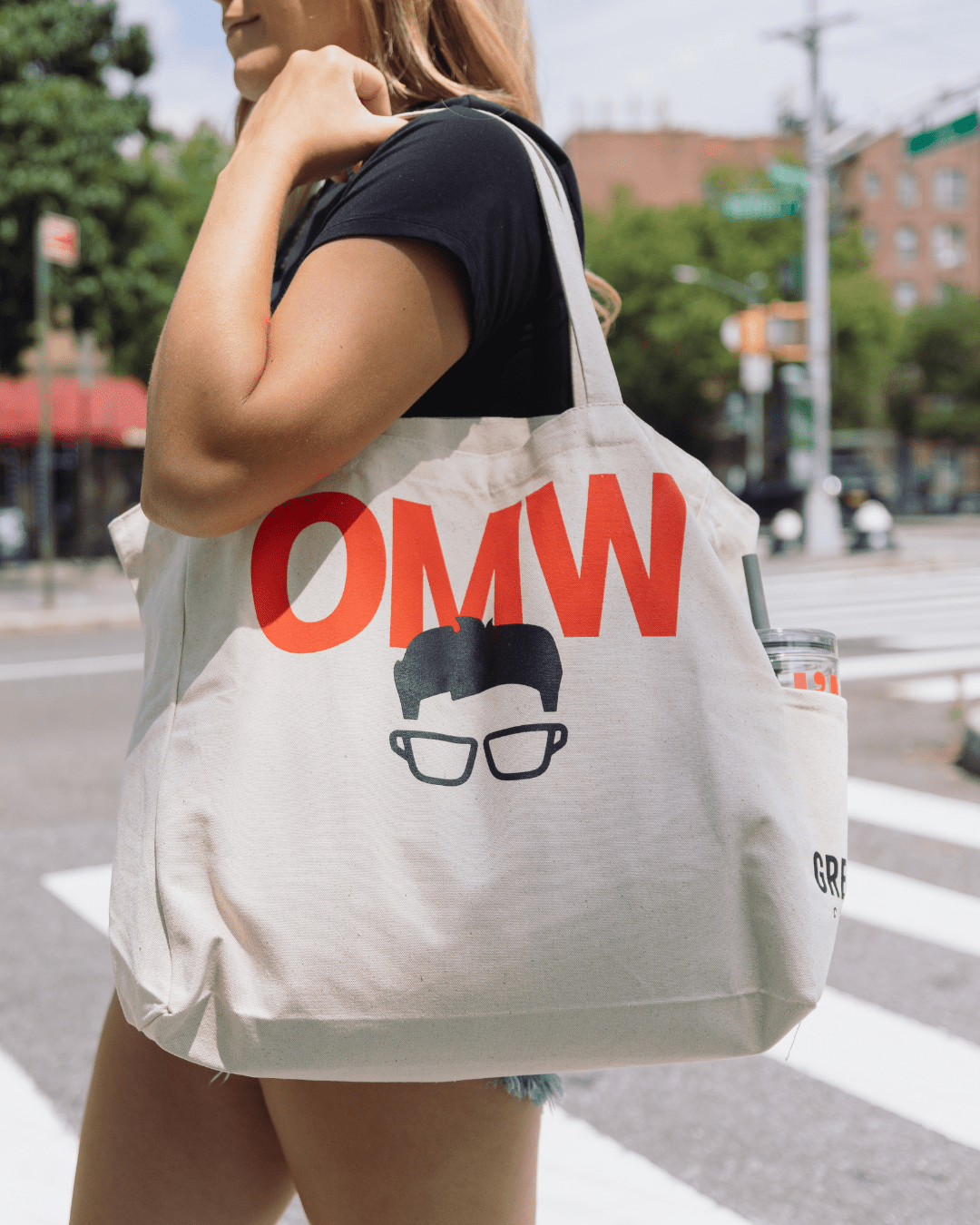 Gregorys 'OMW' Tote Bag - Gregorys Coffee